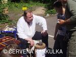 Sousedské slavnosti 2009 - ražba mincí