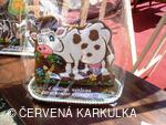 Království perníku 2009 - dražba perníkových zvířátek ve prospěch MŠ Ráby